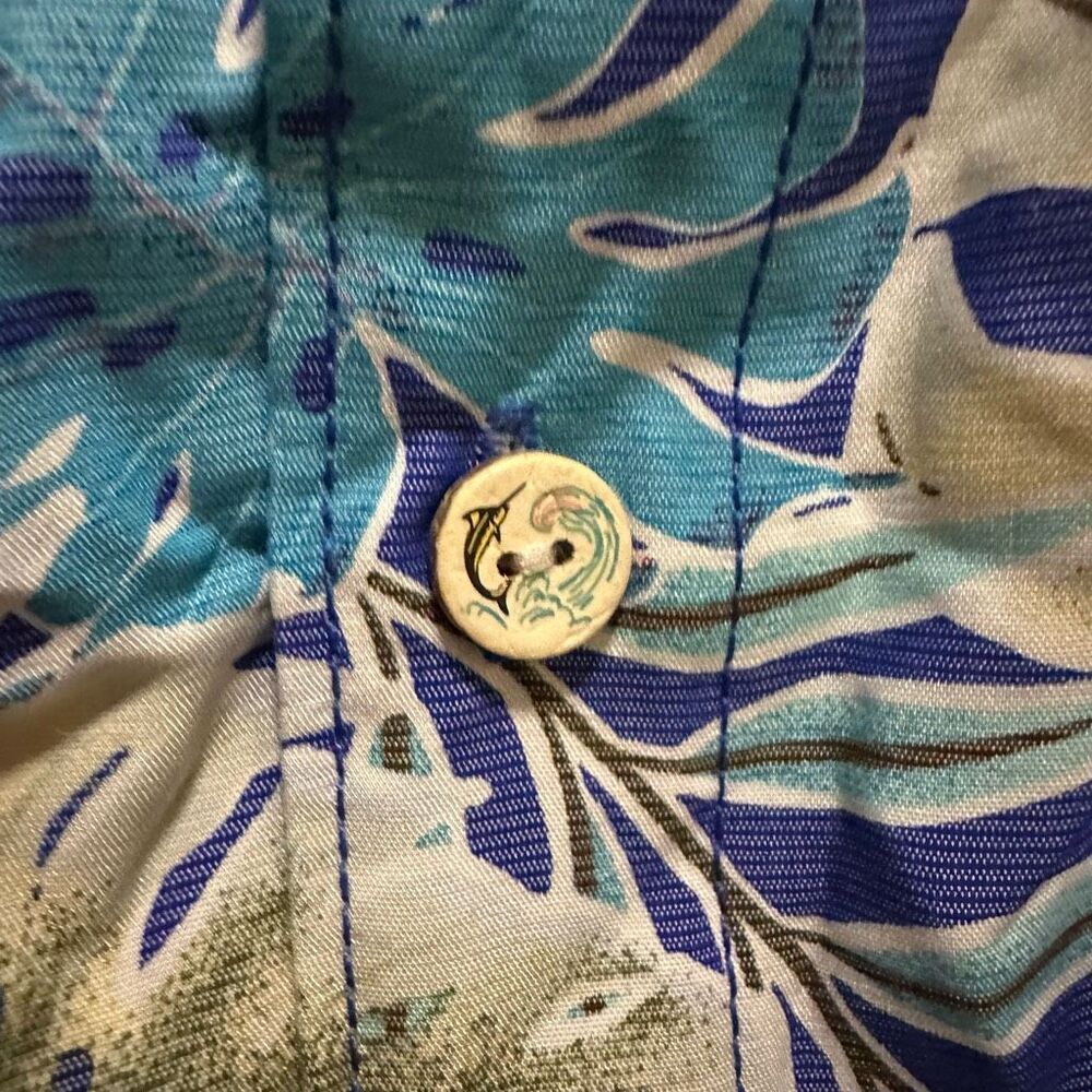 Tommy bahama floral the coconut point island zone Hawaiian print 3xl - Picture 5 of 8
